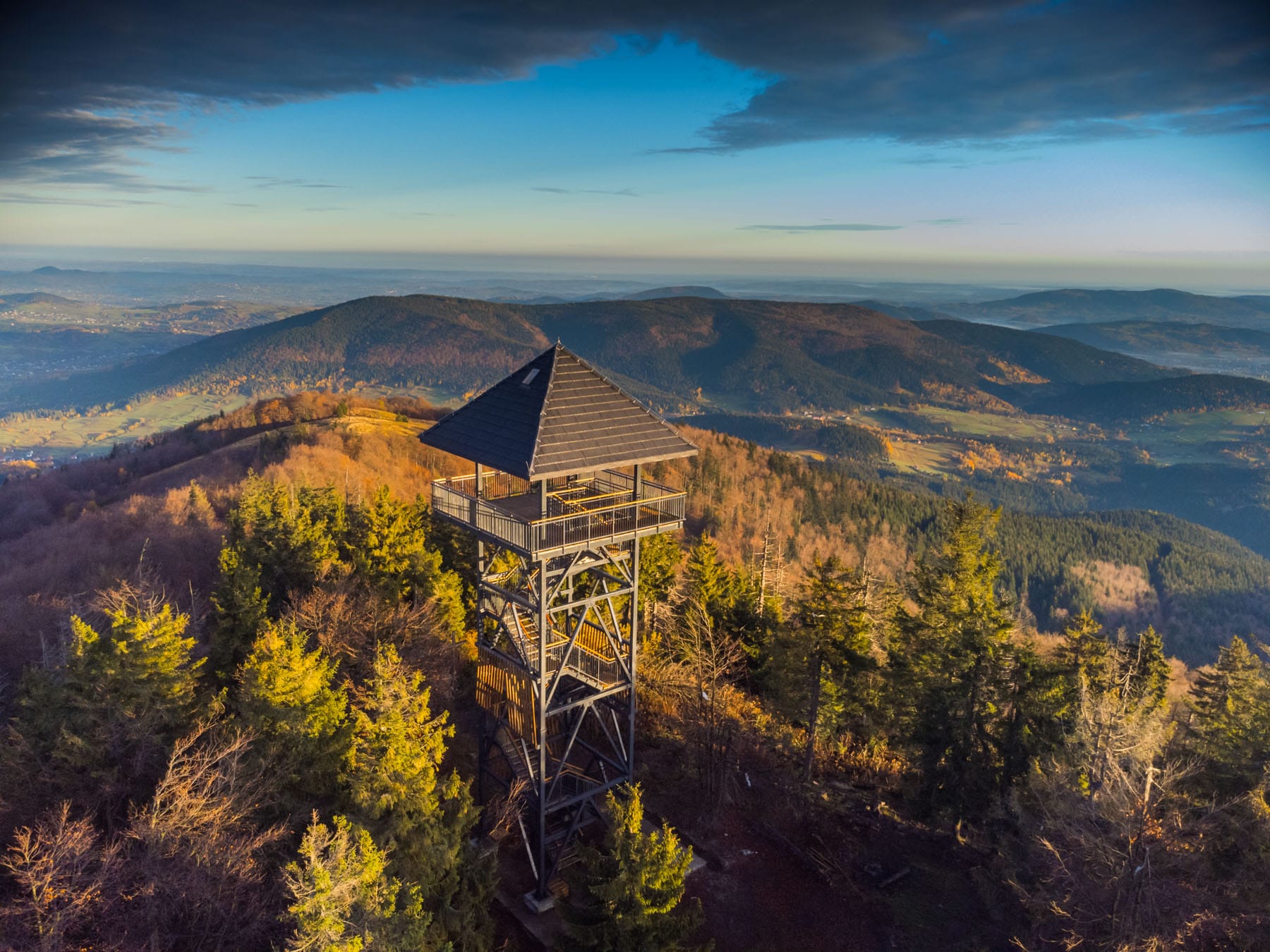 Widok z Mogielicy na Tatry